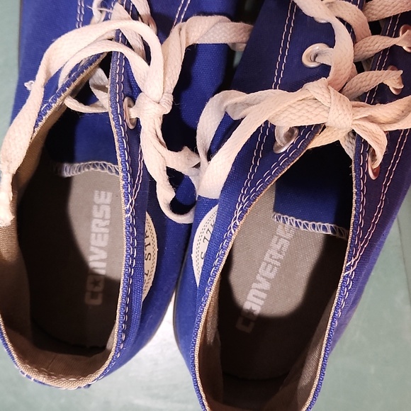 Converse All Stars hightops men's size 12 women's size 14 - Picture 6 of 9